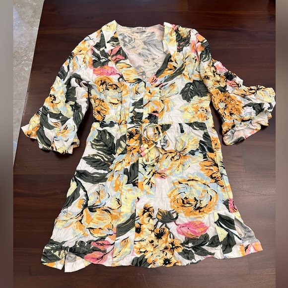 MAAJI Joy Caftan Dress Spring Garden - Picture 3 of 8